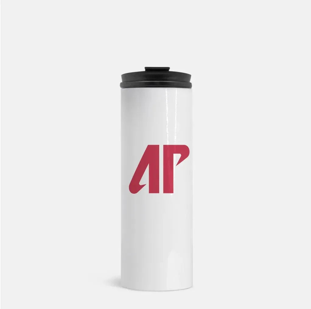 Austin Peay State University Thermal Tumbler 16 oz. - AP Logo White Red Drinkware