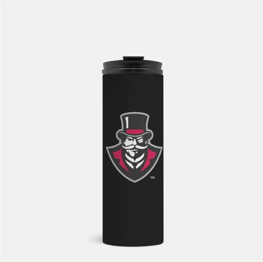 Austin Peay State University Thermal Tumbler 16 oz. - Governor Black Drinkware