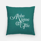 Alpha Sigma Tau Traditional Pillow Cover - 18 | Gifts and Dorm Decor