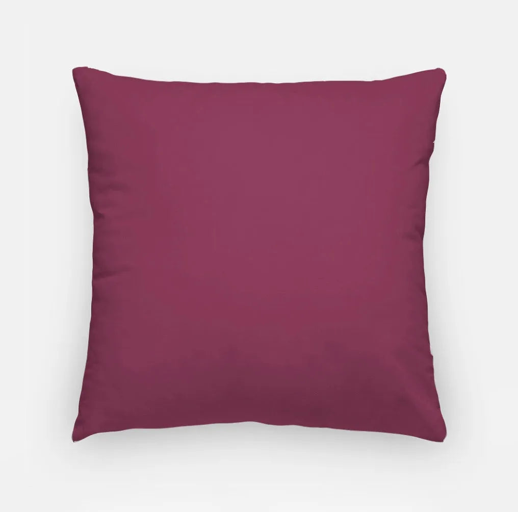 Bordeaux Pillow Back