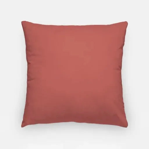 Kappa Delta Throw Pillow Cover 18" - Clay & Coral Dots Pillow Covers