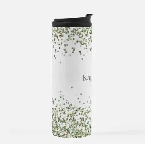 Kappa Delta Thermal Tumbler 16 oz.- Glitter Drinkware