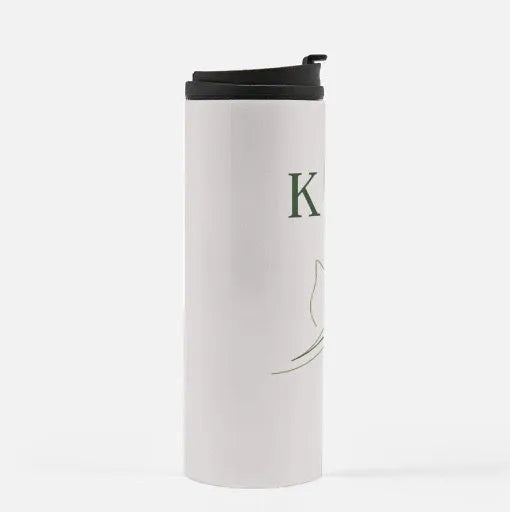 Kappa Delta Thermal Tumbler 16 oz. - Rose Icon | Kaydee Travel Mug | Gifts