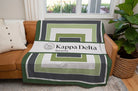 Kappa Delta Sherpa Blanket XL 60x80 - Geo | Kaydee Gifts & Decor