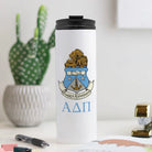 Alpha Delta Pi Thermal Tumbler 16 oz. - Crest | ADPi Travel Mug | Water Bottle