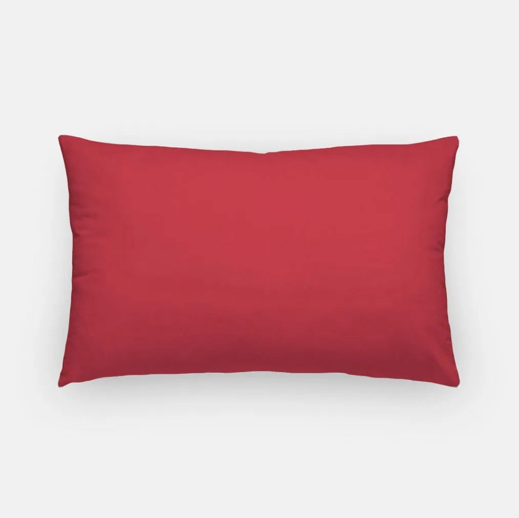 Red Hat Society Lumbar Pillow Cover - LOVE | Official Gift Shop  