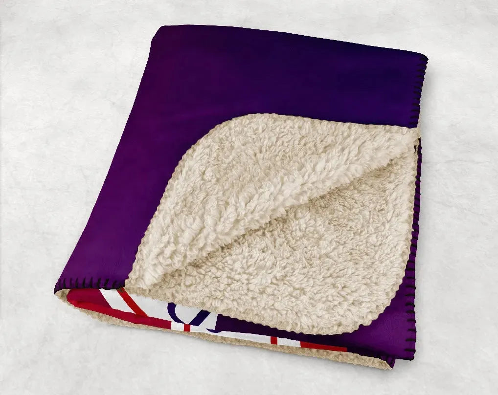 Red Hat Society Blanket - Gradient 60"x80" Throw Blankets
