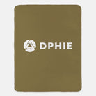 DPHIE XL 60x80 Sherpa Blanket | Custom Delta Phi Epsilon Gifts & Decor