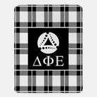 Delta Phi Epsilon Blanket - Plaid 60"x80" | Official Gifts | Decor