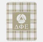 Delta Phi Epsilon Blanket - Plaid 60"x80" | Official Gifts | Decor