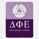 Delta Phi Epsilon XL 60x80 Blanket - Color Block | Official Gift Shop