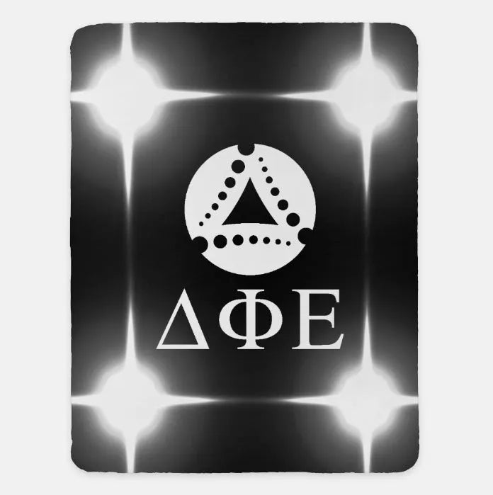 Delta Phi Epsilon Blanket XL 60x80 Flashing Lights | DPHIE Gifts & Decor