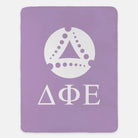 Delta Phi Epsilon Sherpa Blanket XL 60x80 | DPHIE Custom Gifts & Decor