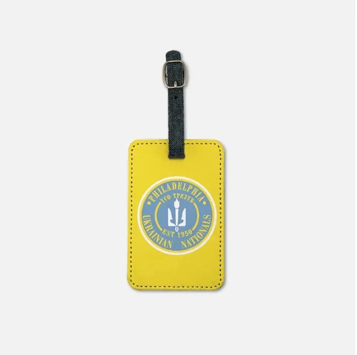 Philadelphia Ukrainian Nationals Luggage Tag (Set of 2) - Traditional Gold Luggage Tags