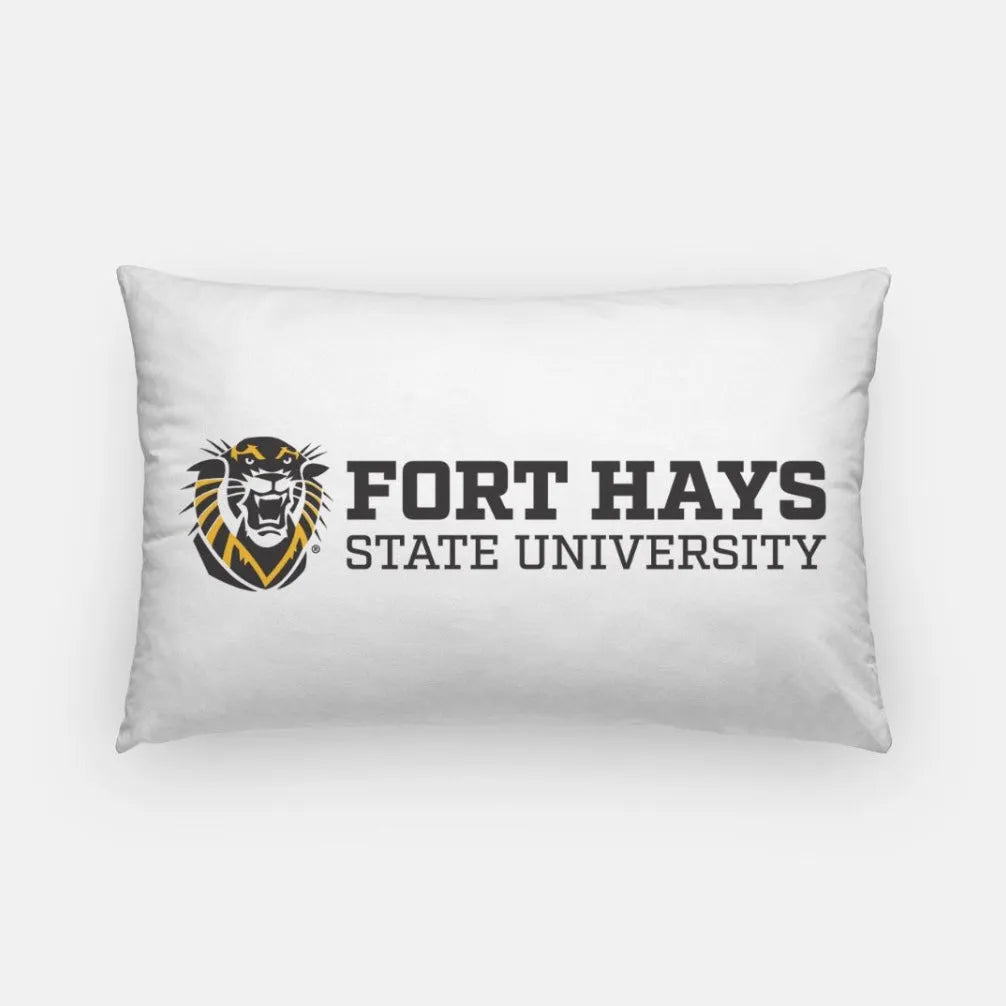 Fort Hays State University Lumbar Pillow Cover | FHSU Gifts and Decor 