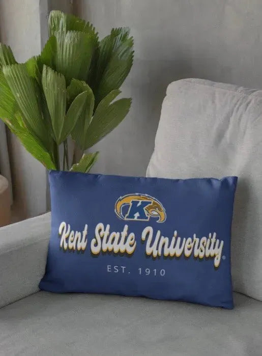 Kent State Lumbar Throw Pillow Cover - Retro Pillow Covers