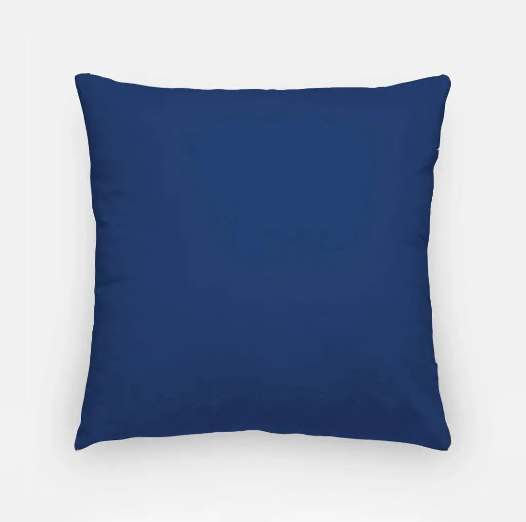 South Alabama 18" Throw Pillow Cover - USA SA Blue Letters Pillow Covers