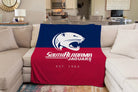 University of South Alabama Blanket - Color Split - 60"x80" | Gifts and Decor | Festive Fit Home