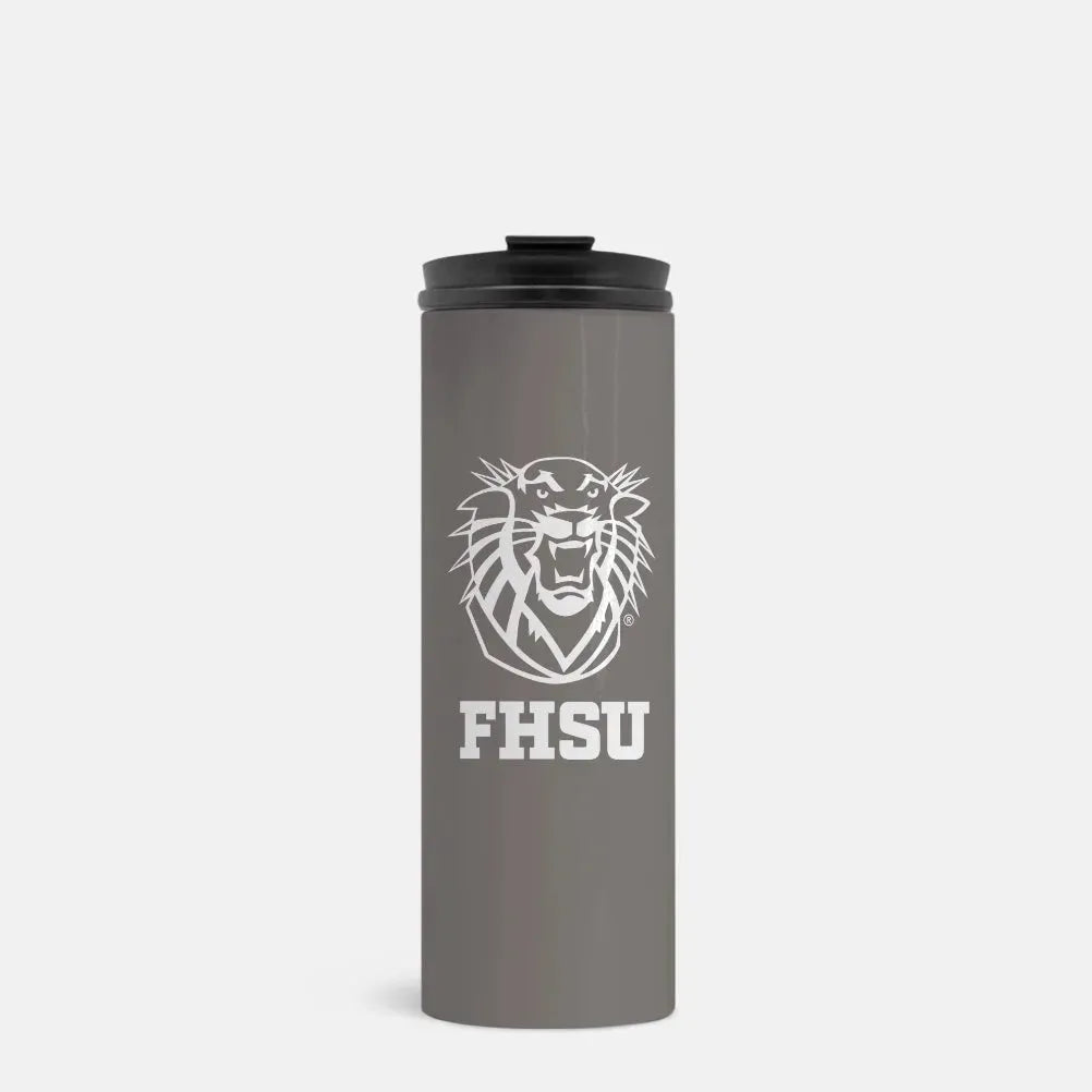 FHSU Thermal Tumbler 16 oz. Gray Drinkware