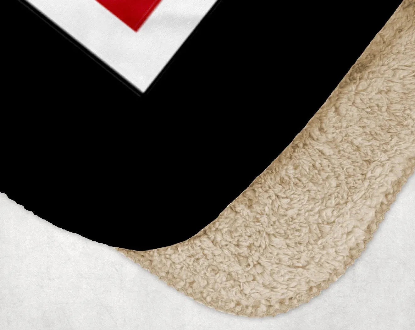 Alpha Omicron Pi XL 60x80 Sherpa Throw Blanket - Geo Throw Blankets