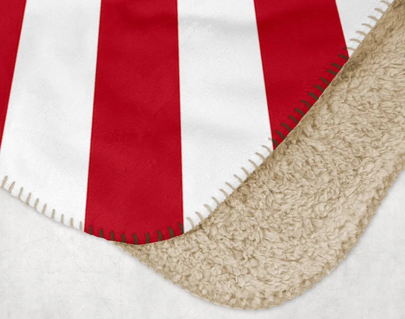 Alpha Omicron Pi XL 60x80 Sherpa Blanket - Starburst Throw Blankets