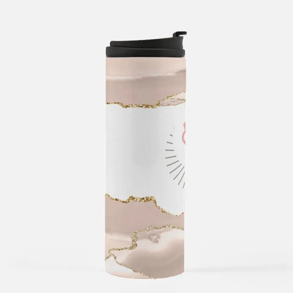 Gamma Phi Beta Thermal Tumbler 16 oz. - Geode Drinkware