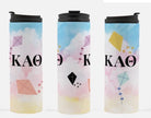 Kappa Alpha Theta Thermal Tumbler - Kites -16 oz. | Custom Gifts  | Official Merchandise | Festive Fit Home