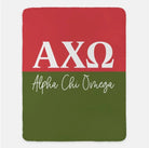 Alpha Chi Omega XL 60x80 Blanket - Color Split | AXO Gifts & Decor