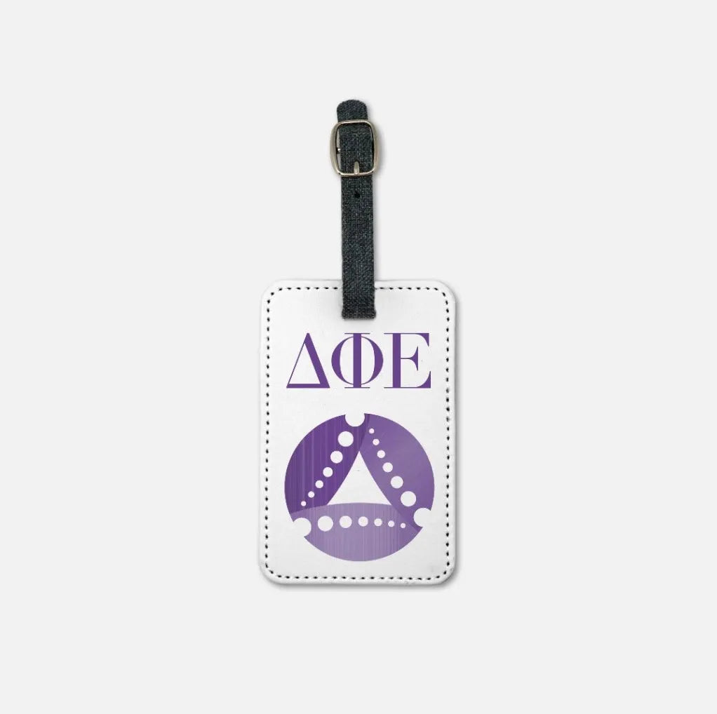 DPHIE Luggage Tag (Set of 2) | Delta Phi Epsilon Suitcase Bookbag Tag