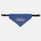 University of Tulsa Collar Pet Bandana  Blue | Custom Pet Gear | Gifts