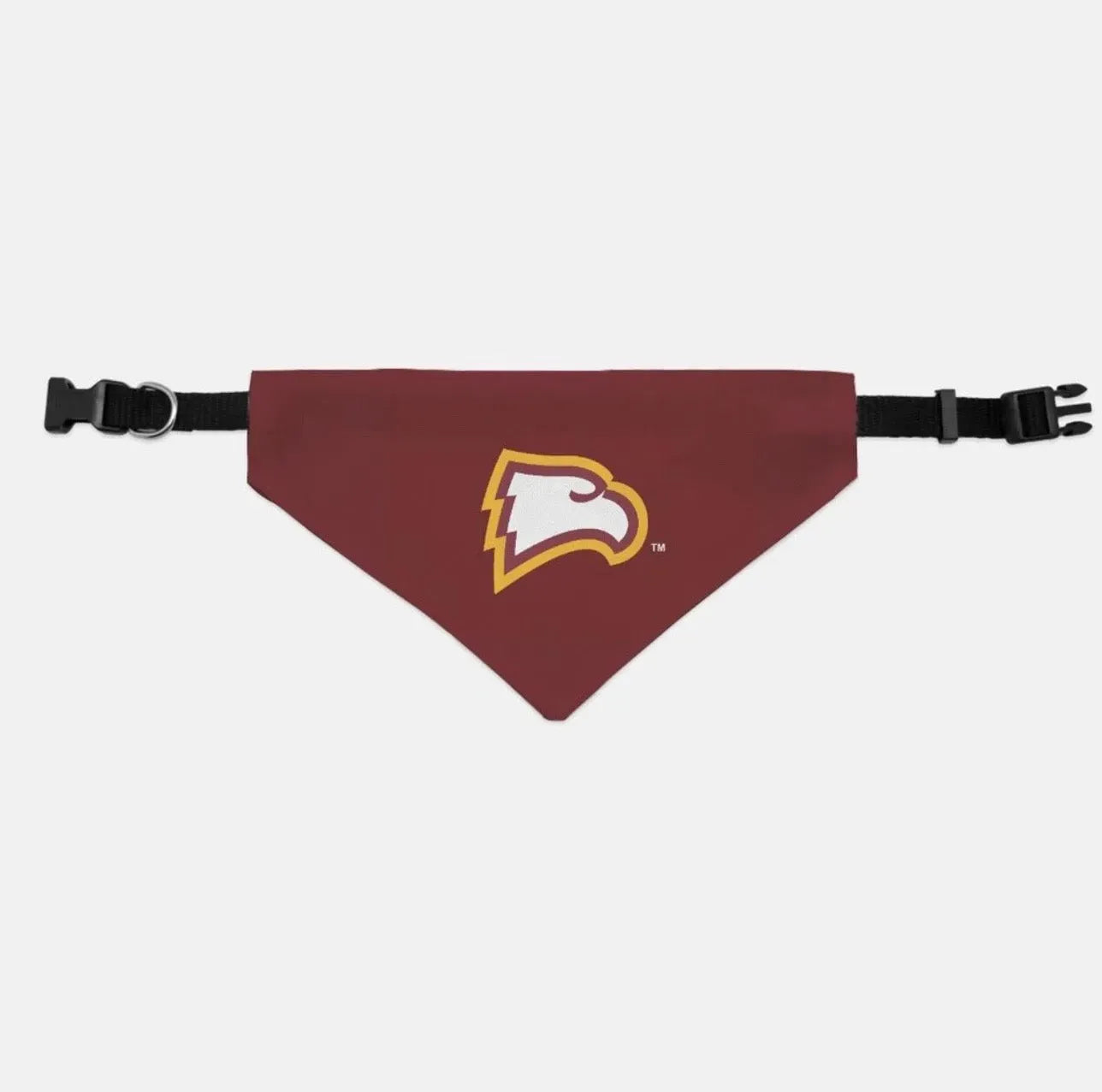 Winthrop Garnet Collar Pet Bandana - Garnet Small Pet Bandanas
