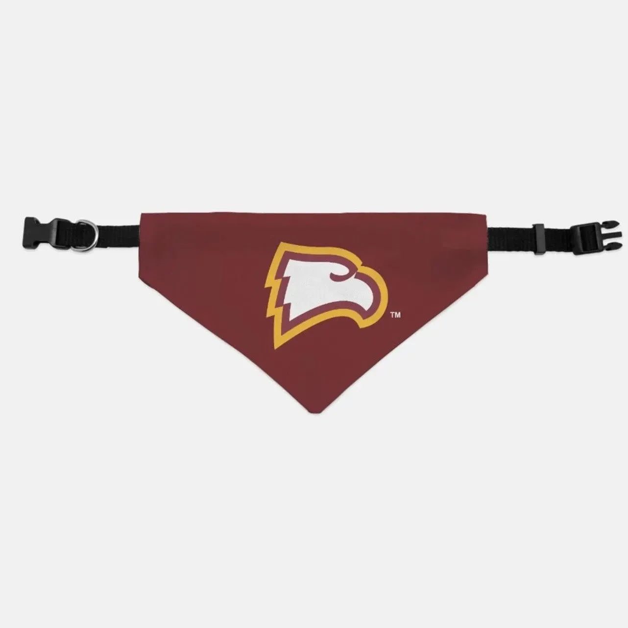 Winthrop Garnet Collar Pet Bandana - Garnet Medium Pet Bandanas