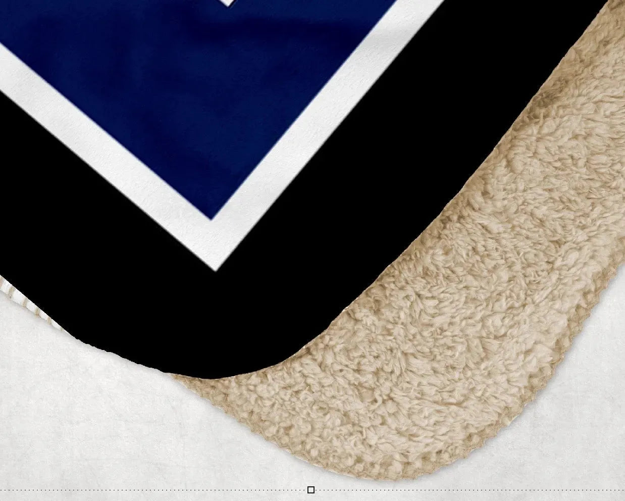 Belmont University XL 60x80 Sherpa Blanket - Geo Throw Blankets