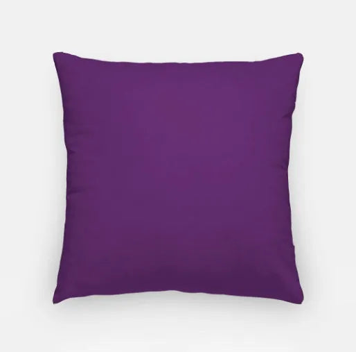 Sigma Kappa Pillow Cover - Abstract Violets 18" | Official Merchandise | Festive Fit Home