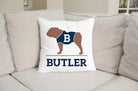 Butler Bulldog Throw Pillow Cover 18" | Official Merchandise | Custom Gifts | Festive Fit Home