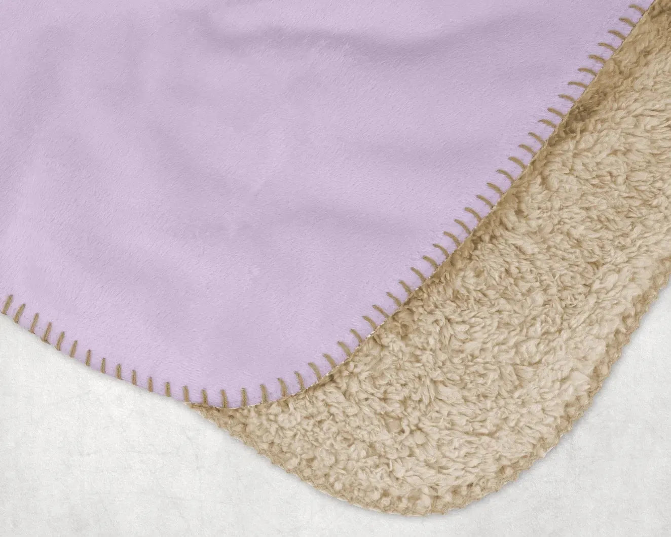 Sigma Kappa XL 60x80 Sherpa Blanket - Purple Gradient Throw Blankets