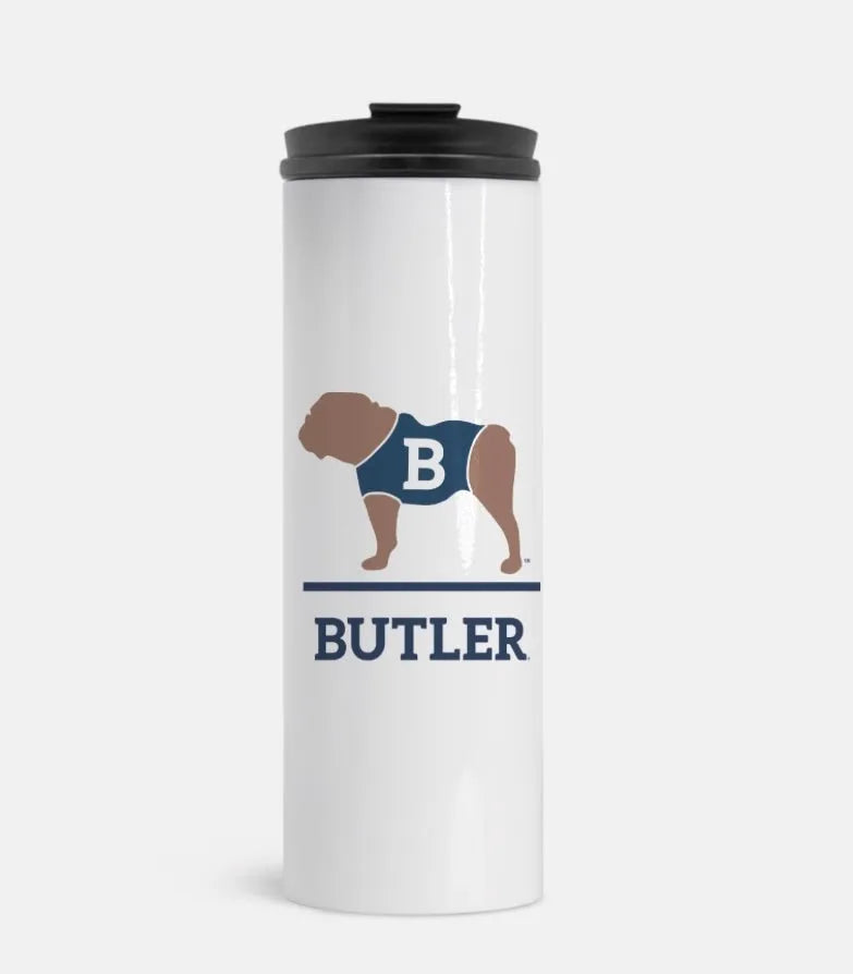 Butler University "B" Bulldog Thermal Tumbler 16oz | Official Gifts and Merchandise | Festive Fit Home