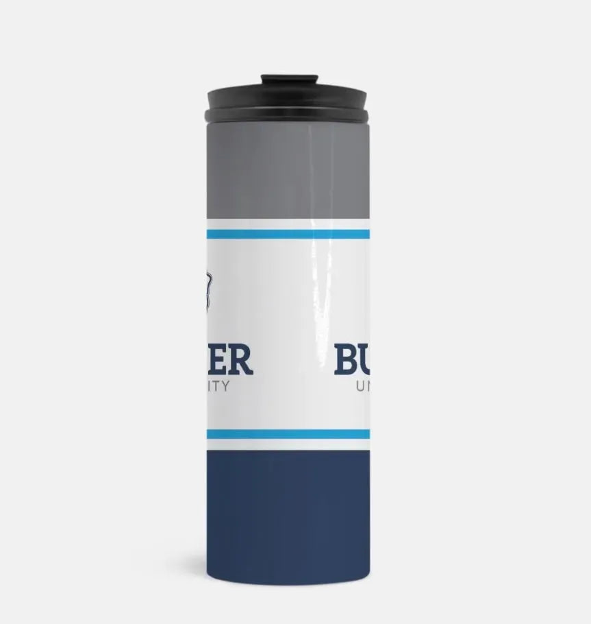 Butler University Traditional Striped Thermal Tumbler 16 oz. Drinkware