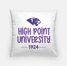 High Point University 1924 Pillow Cover 18" | Official Gift Shop | Festive Fit Home