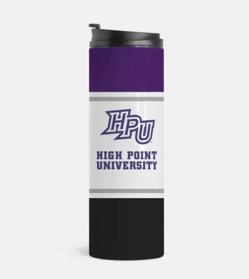 HPU Striped Thermal Tumbler 16 oz. Drinkware