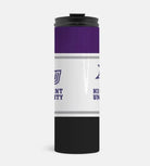 HPU Striped Thermal Tumbler 16 oz. | Official Merchandise Water Bottle | Festive Fit Home