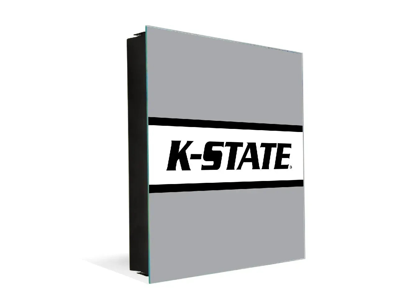 3-in-1 K-STATE Magnetic Dry-Erase Key Box / Key Cabinet Gray White Key Box