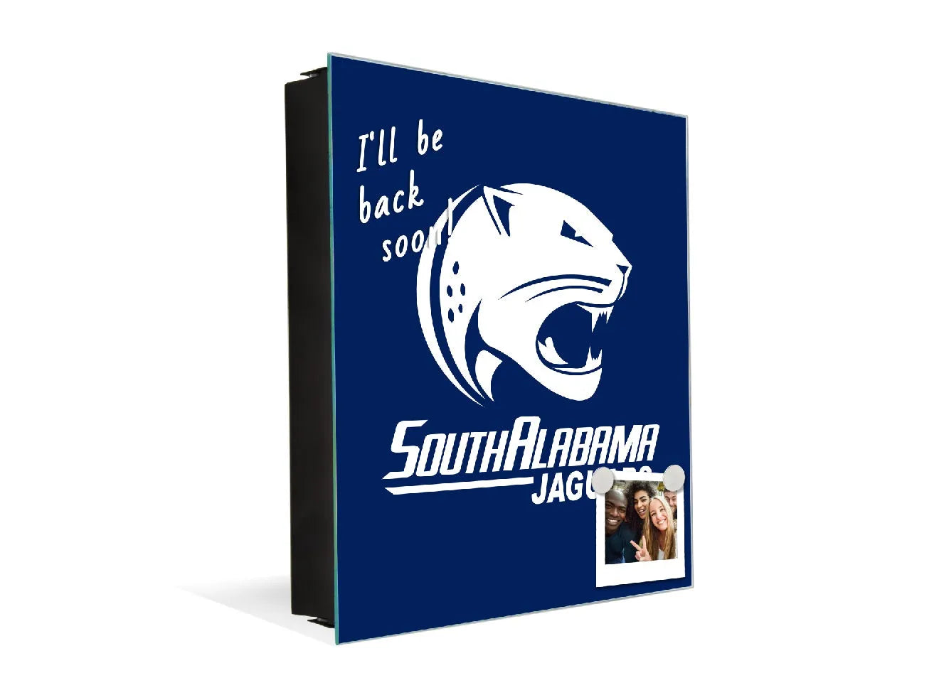 3-in-1 University of South Alabama Magnetic Dry-Erase Key Box