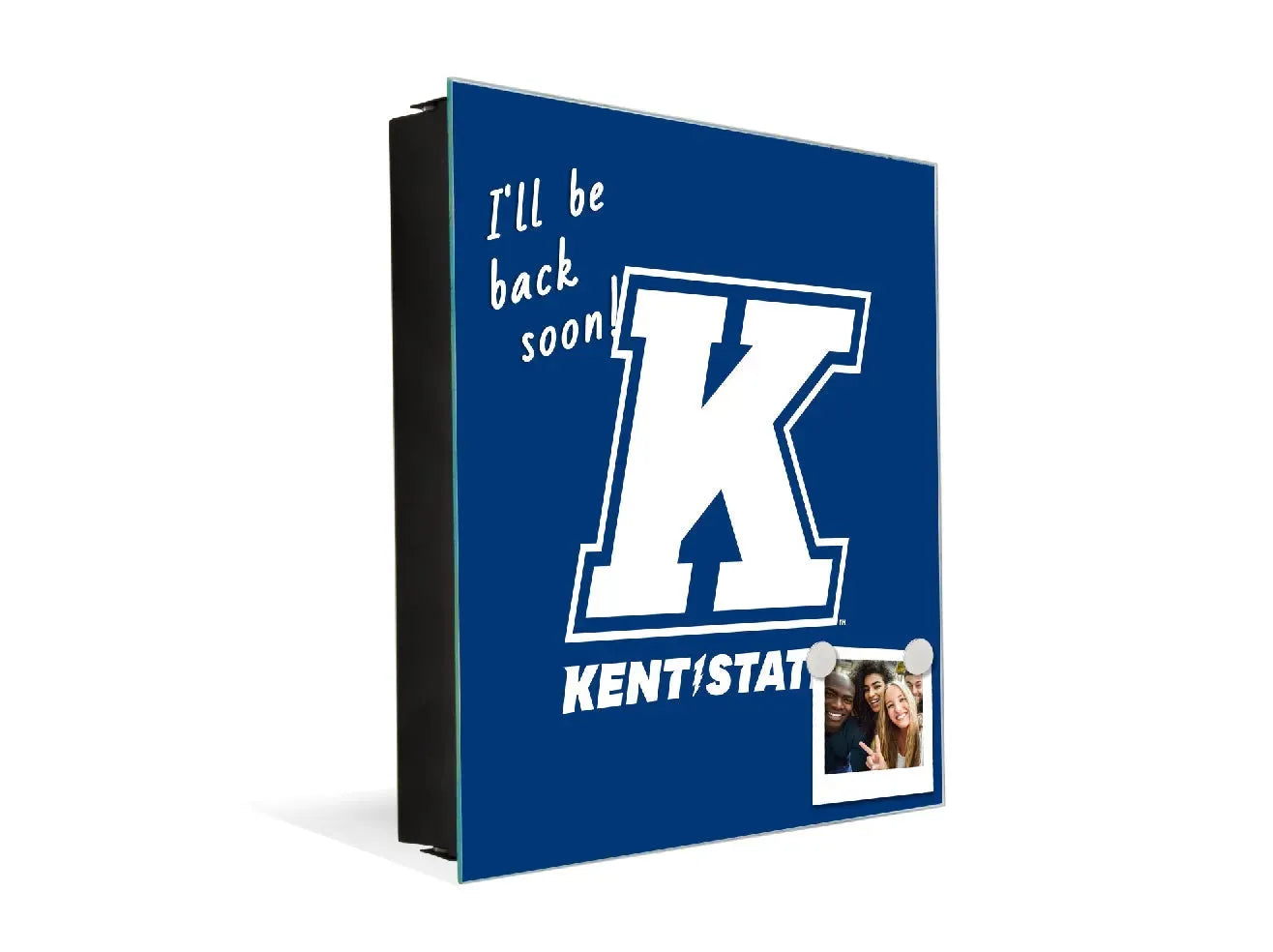 3-in-1 Kent State University Magnetic Dry-Erase Key Box - K Emblem Key Box