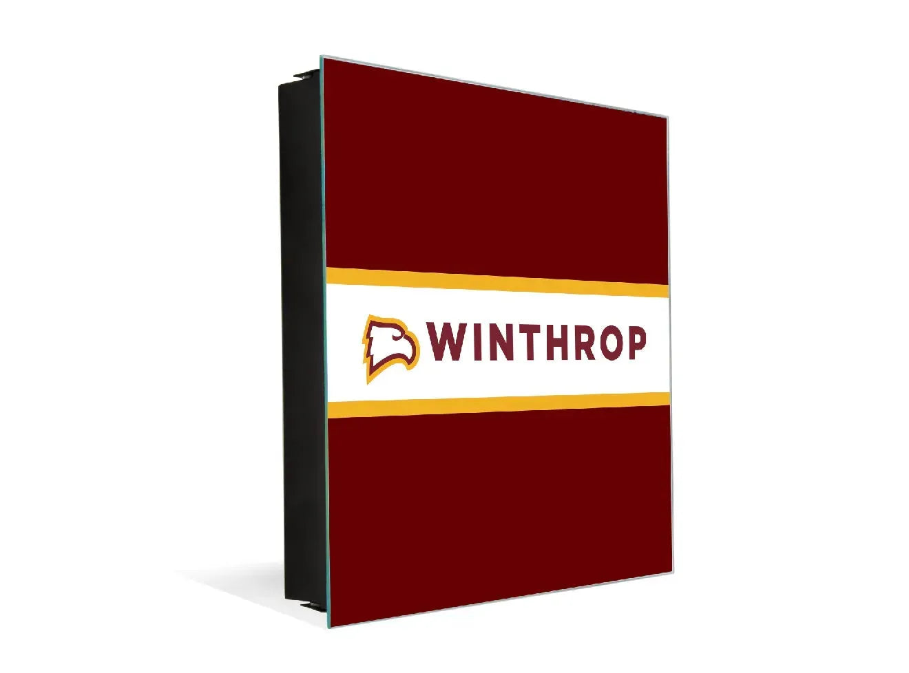 3-in-1 Winthrop University Magnetic Dry-Erase Key Box/ Cabinet - Band Key Box