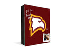 3-in-1 Winthrop University Magnetic Dry-Erase Key Box/ Cabinet