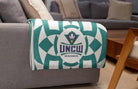 University of Wilmington North Carolina Blanket Teal Tribal - 60"x80" | Gifts and Merchandise