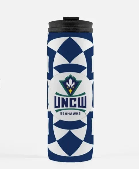 UNCW Thermal Tumbler Tribal Print - Navy 16 oz. Drinkware