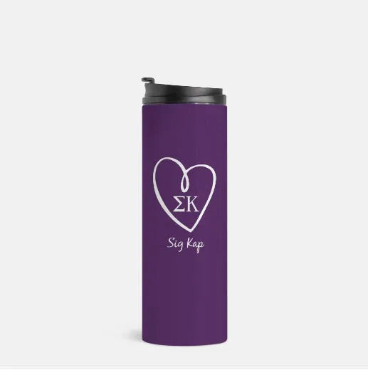 Sig Kap Thermal Tumbler 16 oz. - Purple | Official Accessories | Gifts | Festive Fit Home