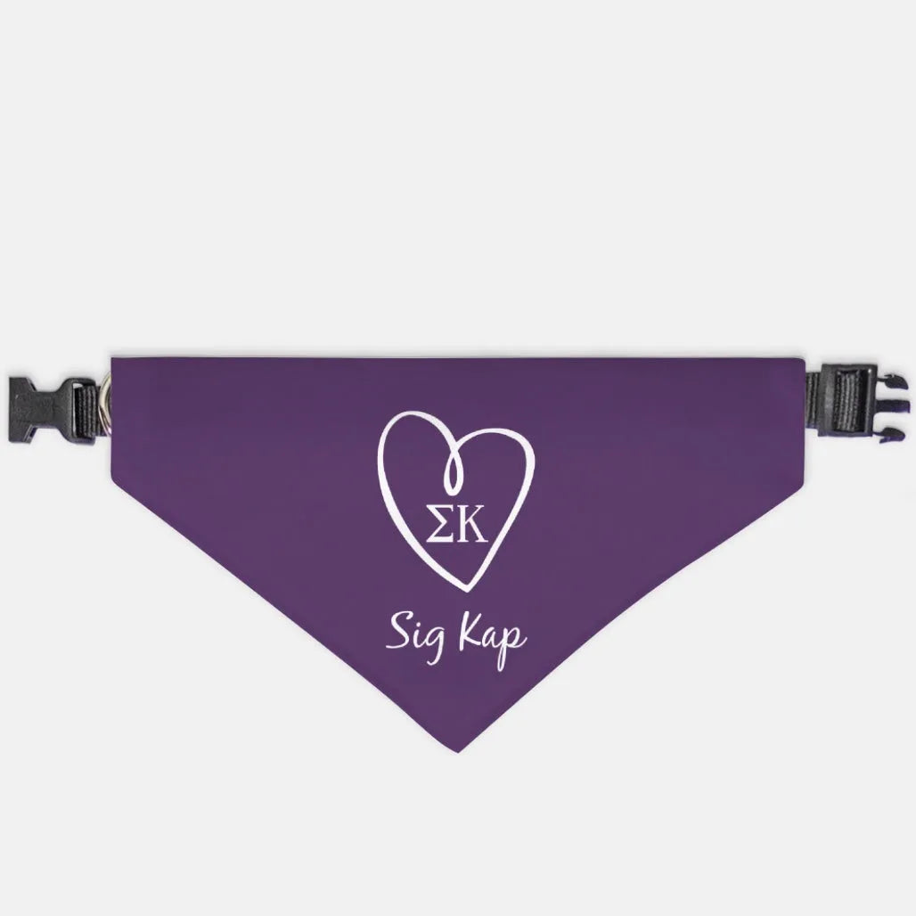 Sig Kap Pet Bandana - Purple